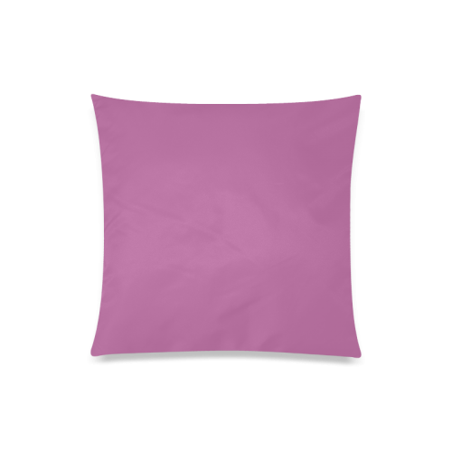 Rosebud Color Accent Custom Zippered Pillow Case 20"x20"(Twin Sides)