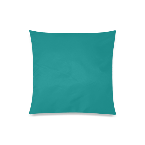Lapis Color Accent Custom Zippered Pillow Case 20"x20"(Twin Sides)