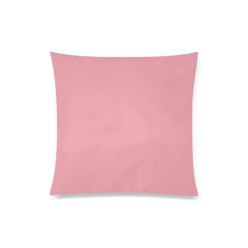 Peony Color Accent Custom Zippered Pillow Case 20"x20"(Twin Sides)