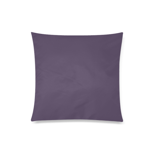 Indigo Color Accent Custom Zippered Pillow Case 20"x20"(Twin Sides)