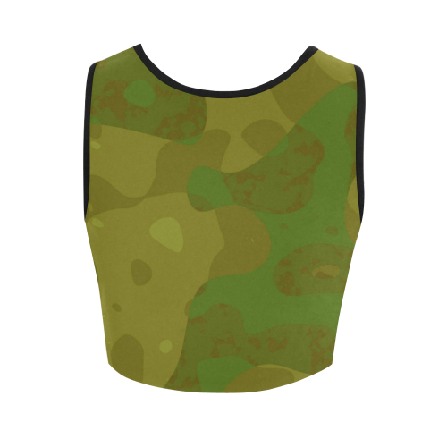 Camogreen Women's Crop Top (Model T42)