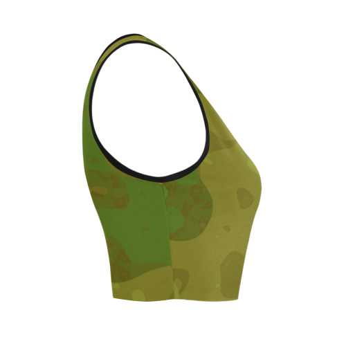 Camogreen Women's Crop Top (Model T42)