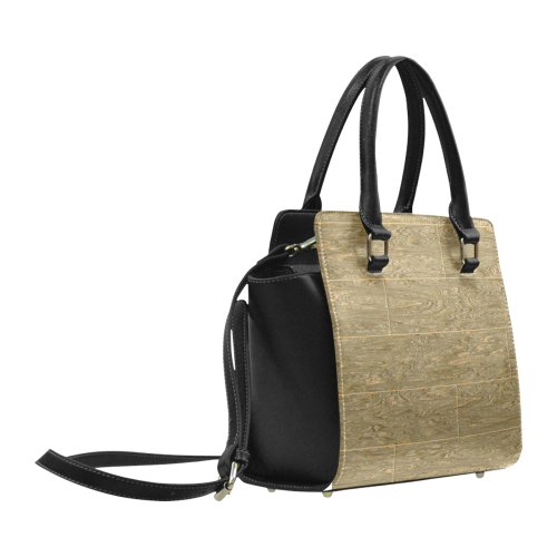 barn wood 5 Classic Shoulder Handbag (Model 1653)