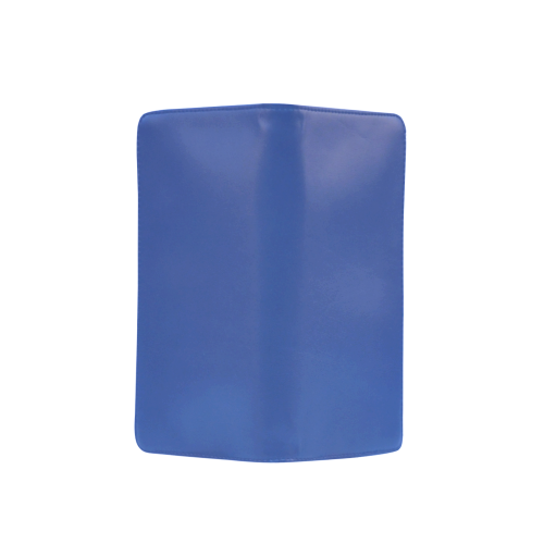 Dazzling Blue Color Accent Men's Clutch Purse （Model 1638）