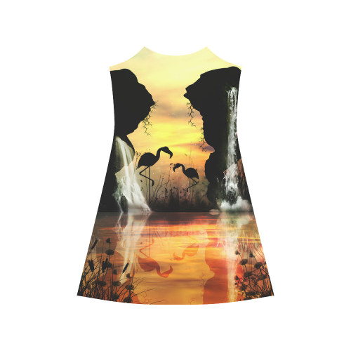 Flamingo Alcestis Slip Dress (Model D05)