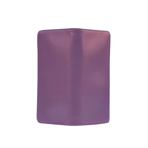 Wood Violet Color Accent Men's Clutch Purse （Model 1638）