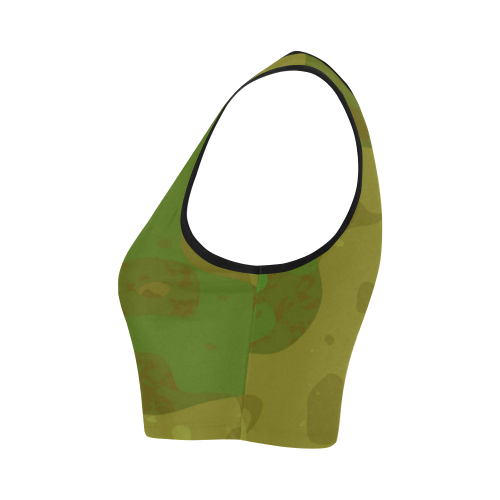 Camogreen Women's Crop Top (Model T42)