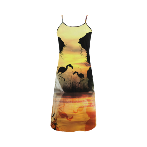 Flamingo Alcestis Slip Dress (Model D05)