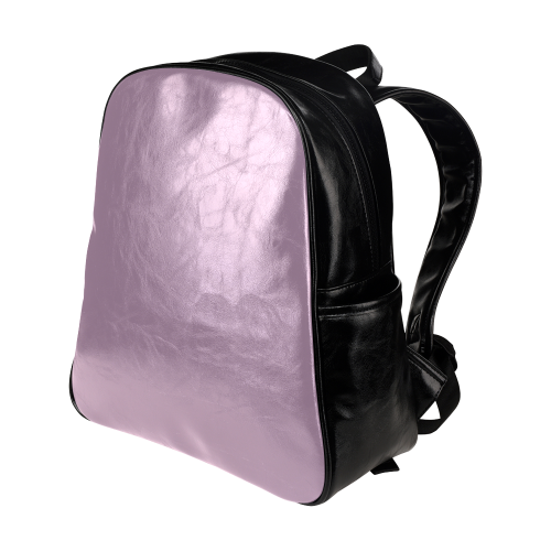 Lavender Herb Color Accent Multi-Pockets Backpack (Model 1636)