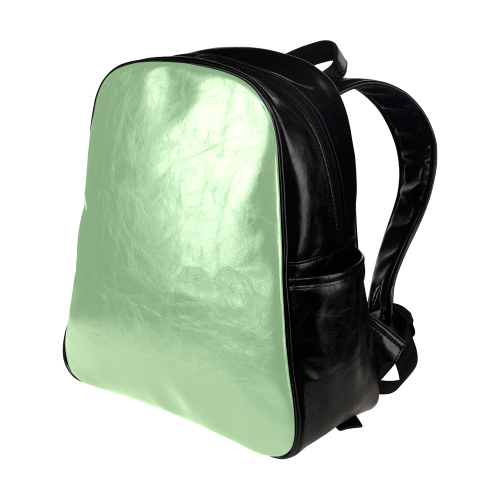 Pistachio Color Accent Multi-Pockets Backpack (Model 1636)