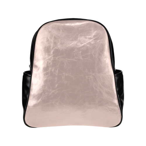 Rose Smoke Color Accent Multi-Pockets Backpack (Model 1636)