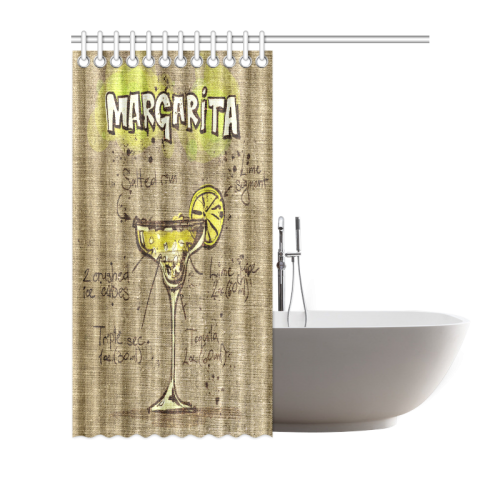 margarita-04 Shower Curtain 72"x72"