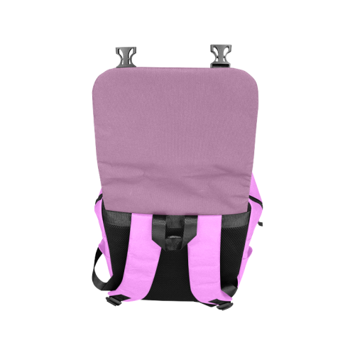 Amethyst Color Accent Casual Shoulders Backpack (Model 1623)