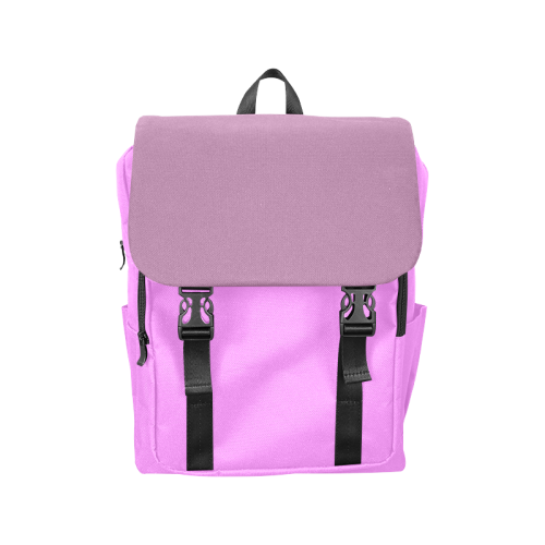 Amethyst Color Accent Casual Shoulders Backpack (Model 1623)