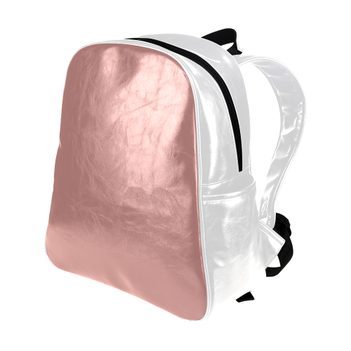 Rosette Color Accent Multi-Pockets Backpack (Model 1636)