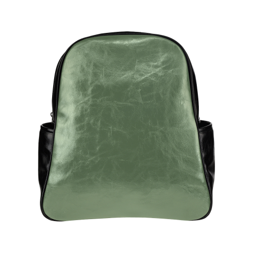 Vineyard Green Color Accent Multi-Pockets Backpack (Model 1636)