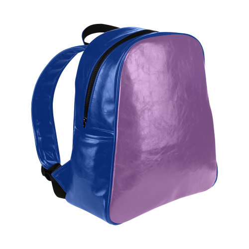 Dewberry Color Accent Multi-Pockets Backpack (Model 1636)