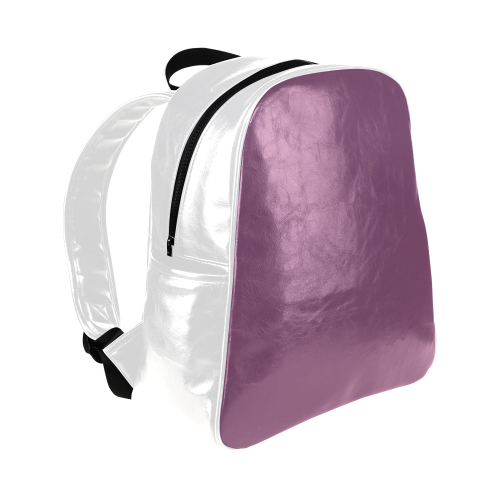 Amethyst Color Accent Multi-Pockets Backpack (Model 1636)