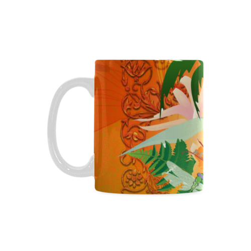 Tropical design White Mug(11OZ)