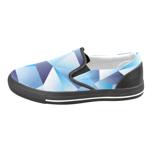cold as ice Men's Slip-on Canvas Shoes (Model 019)