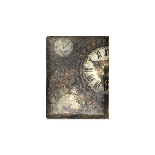 Vintage Steampunk Clocks Custom NoteBook B5