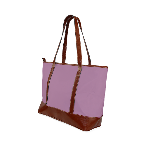 Amethyst Color Accent Tote Handbag (Model 1642)