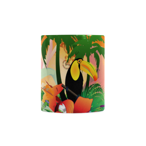 Tropical design White Mug(11OZ)