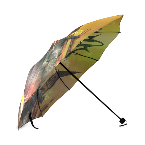 Dolphins Foldable Umbrella (Model U01)