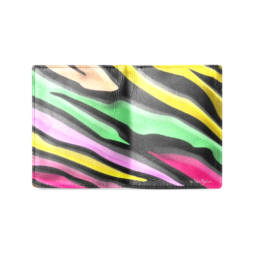 Rainbow by Nico Bielow Men's Leather Wallet (Model 1612)