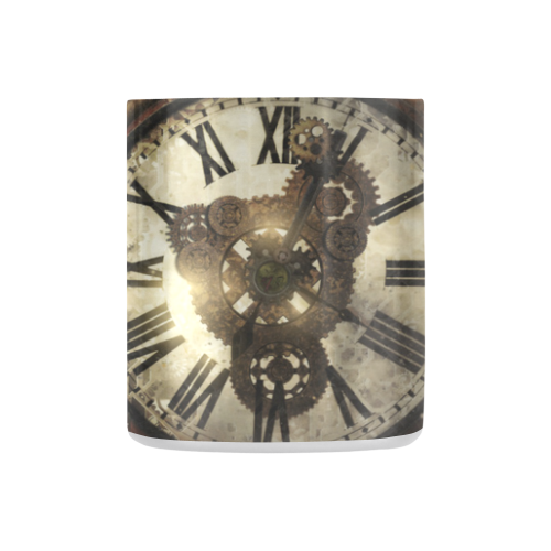 Vintage Steampunk Clocks Classic Insulated Mug(10.3OZ)