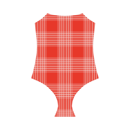 Checks015Q Strap Swimsuit ( Model S05)