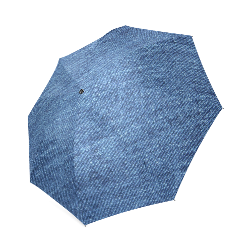 Classic Denim Blue Foldable Umbrella (Model U01)