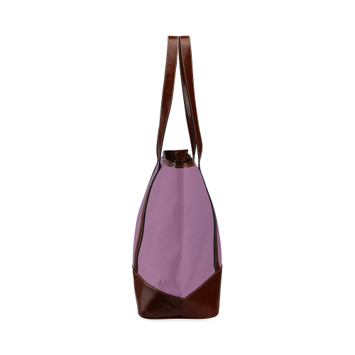 Amethyst Color Accent Tote Handbag (Model 1642)