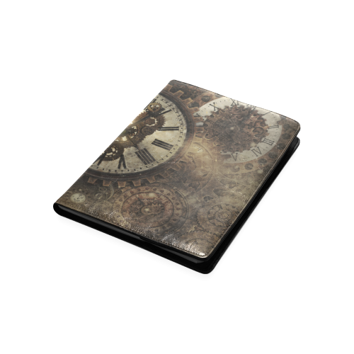 Vintage Steampunk Clocks Custom NoteBook B5