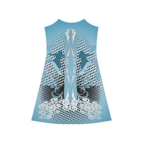 Snowboarding Alcestis Slip Dress (Model D05)