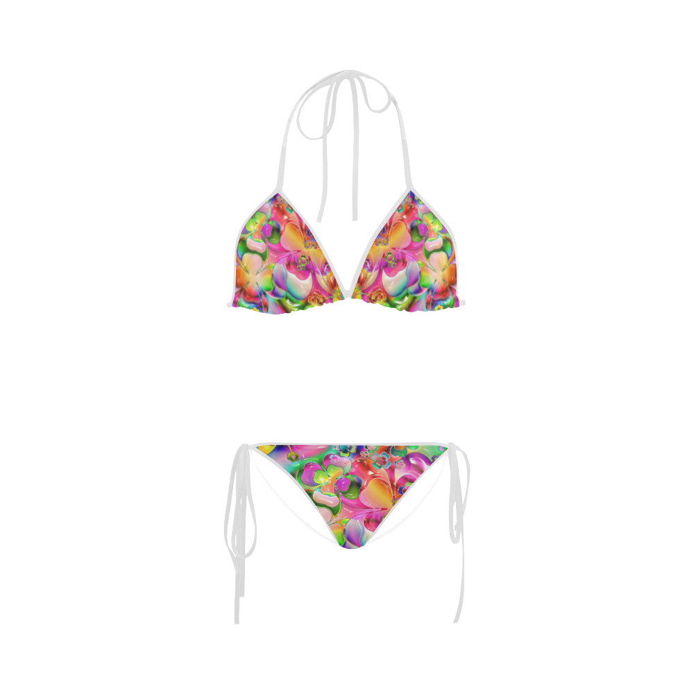 Floral Custom Bikini Swimsuit Id D