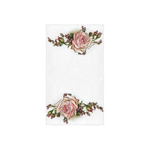 Vintage Rose Floral Custom Towel 16"x28"