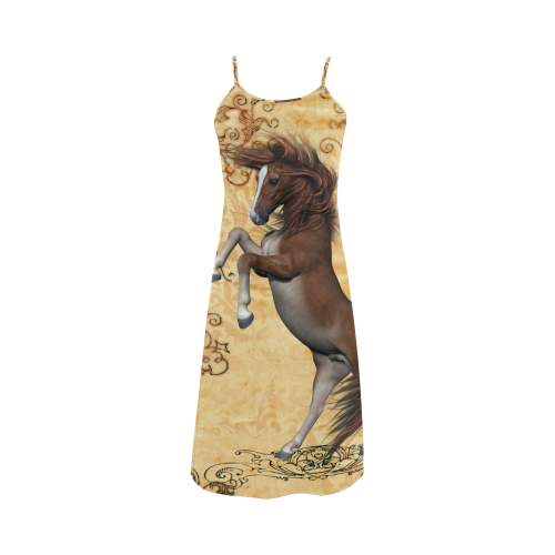 Beautiful horse Alcestis Slip Dress (Model D05)