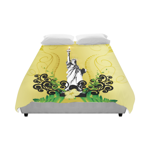 Statue of liberty Duvet Cover 86"x70" ( All-over-print)