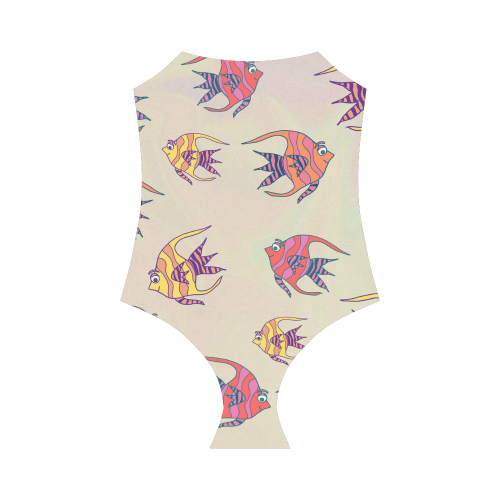 Angel Fish Strap Swimsuit ( Model S05)