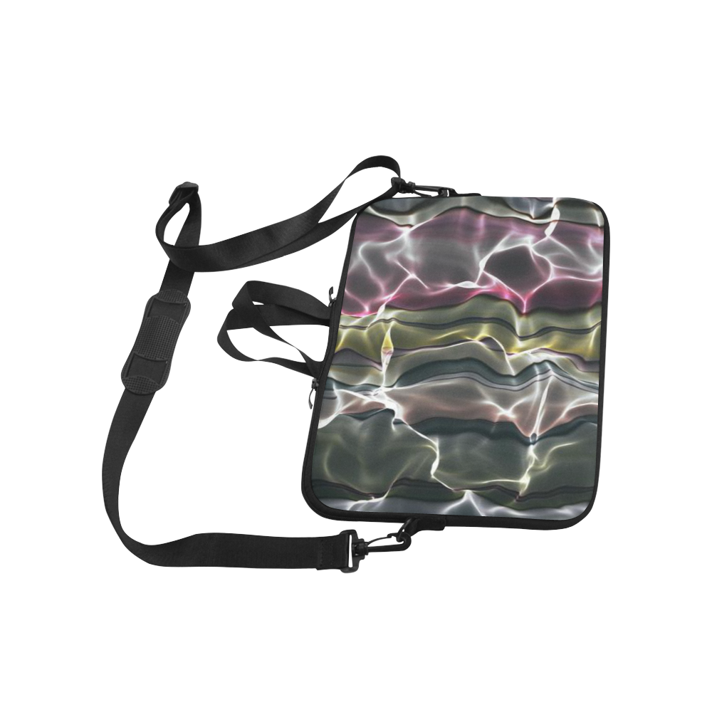 Abstract Wavy Mesh Laptop Handbags 15" ID D240547