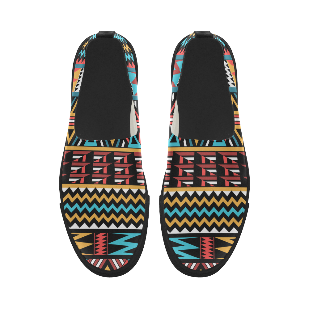 aztec pattern Apus Slipon Microfiber Women�s Shoes (Model