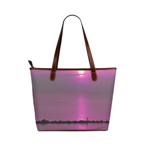 Sunset 2014-1012 Shoulder Tote Bag (Model 1646)