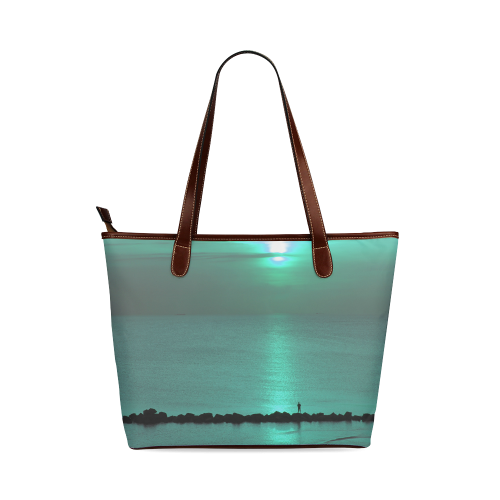 Sunset 2014-1007 Shoulder Tote Bag (Model 1646)