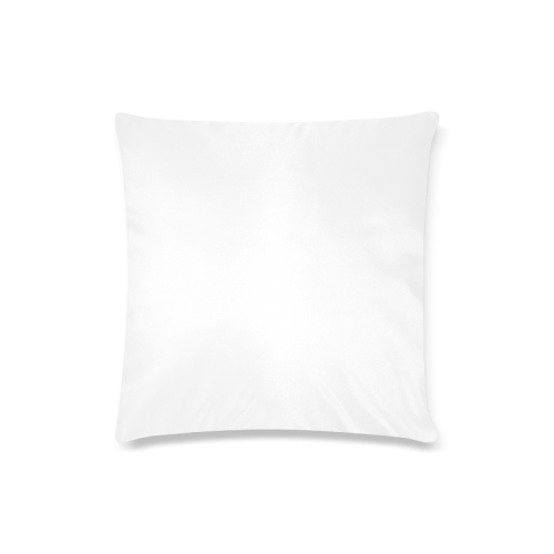 mustache Custom Zippered Pillow Case 16"x16" (one side)