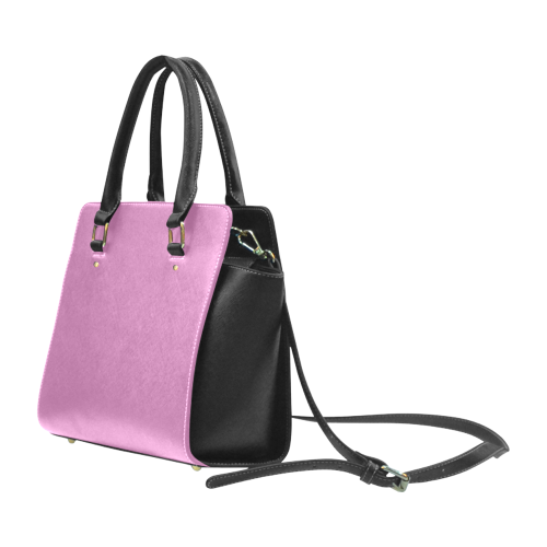 Spring Crocus Color Accent Classic Shoulder Handbag (Model 1653)