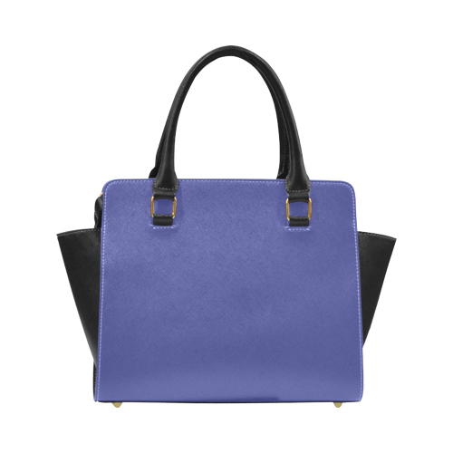 Royal Blue Color Accent Classic Shoulder Handbag (Model 1653)