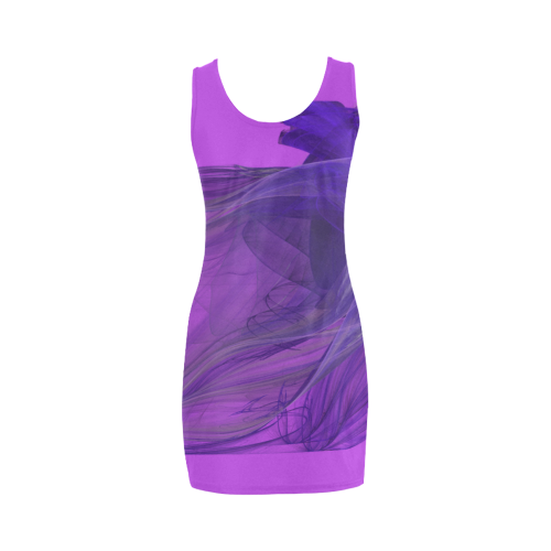 tulip purple Medea Vest Dress (Model D06)