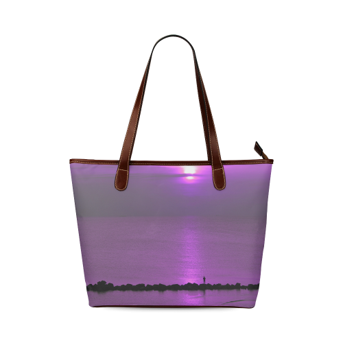 Sunset 2014-1011 Shoulder Tote Bag (Model 1646)