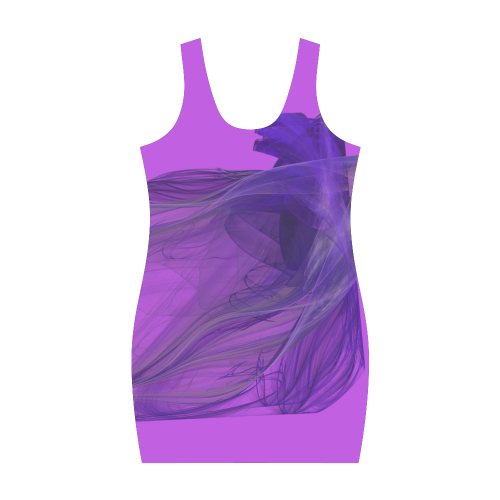 tulip purple Medea Vest Dress (Model D06)